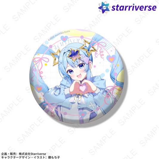 Starriverse イメージキャラクター　缶バッジ
